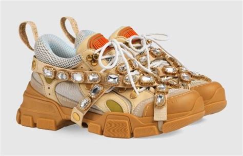 gucci tennis shoes with diamonds